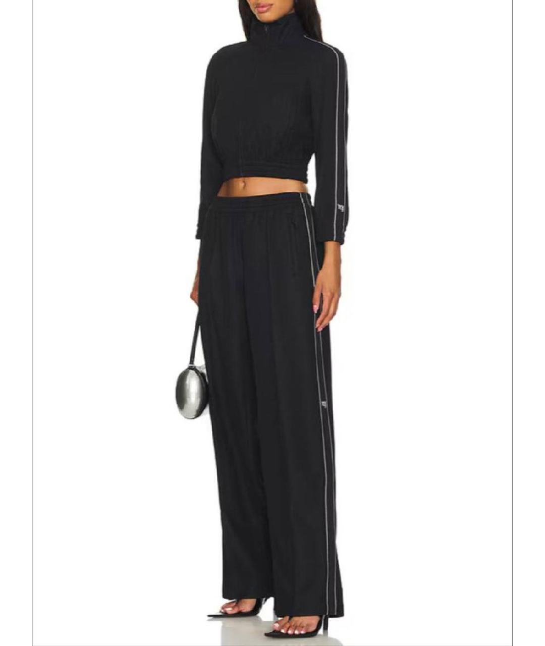 ALEXANDER WANG Черный полиэстеровый спортивные костюмы, фото 8