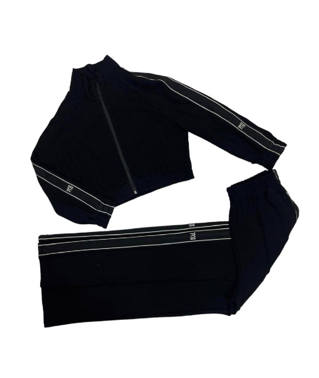 ALEXANDER WANG Черный полиэстеровый спортивные костюмы, фото 9