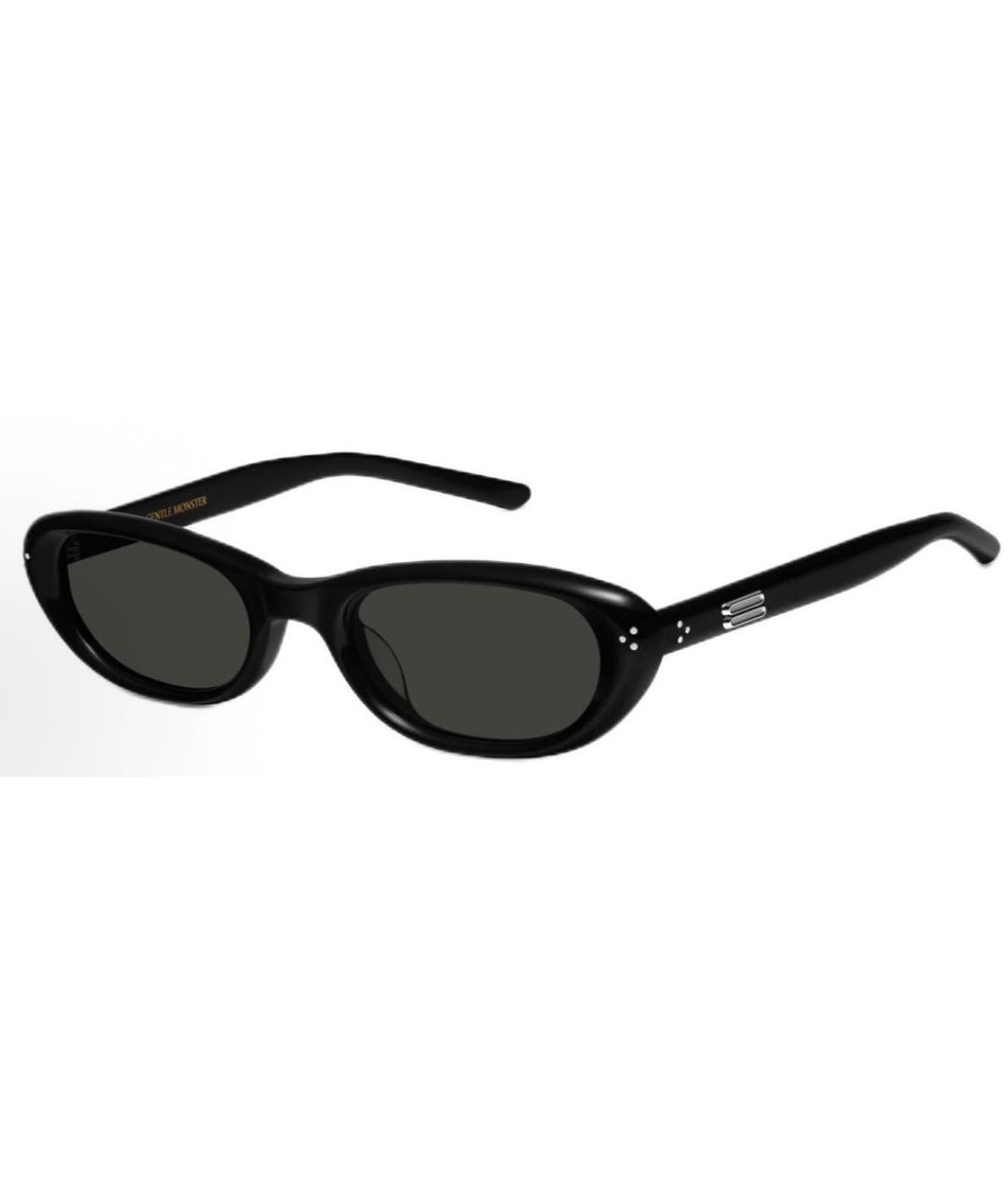GENTLE MONSTER Черные пластиковые солнцезащитные очки, фото 1