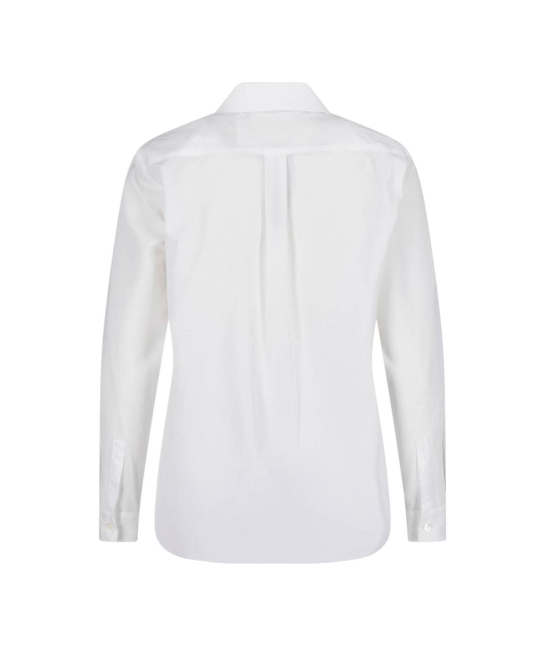 COMME DES GARÇONS Белая хлопковая рубашка, фото 2