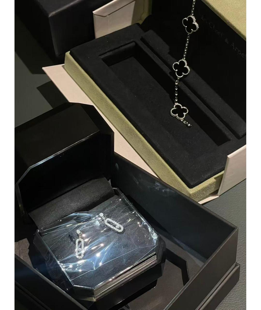 MESSIKA Серебряные серьги из белого золота, фото 2