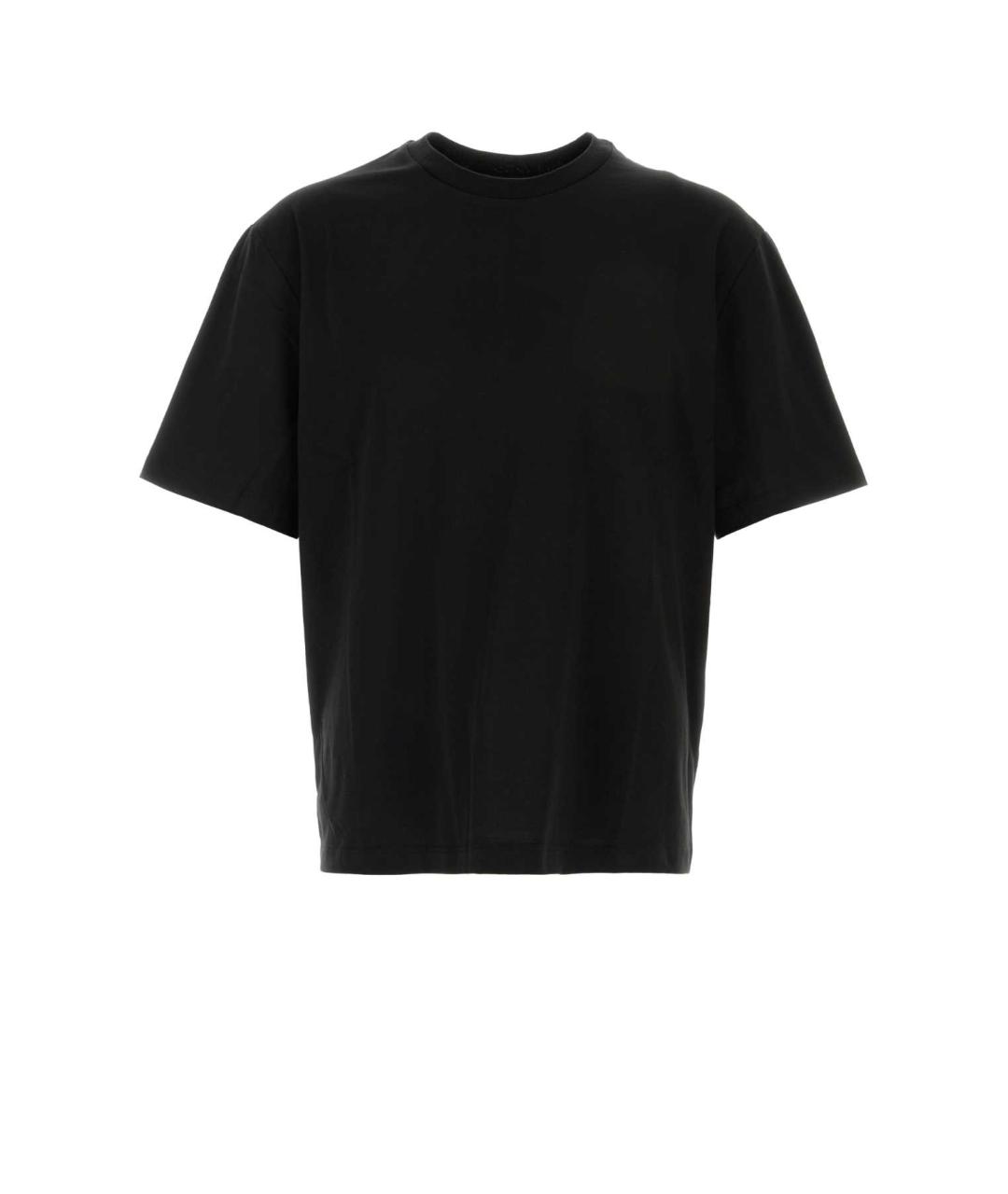 THE ROW Черная хлопковая футболка, фото 1