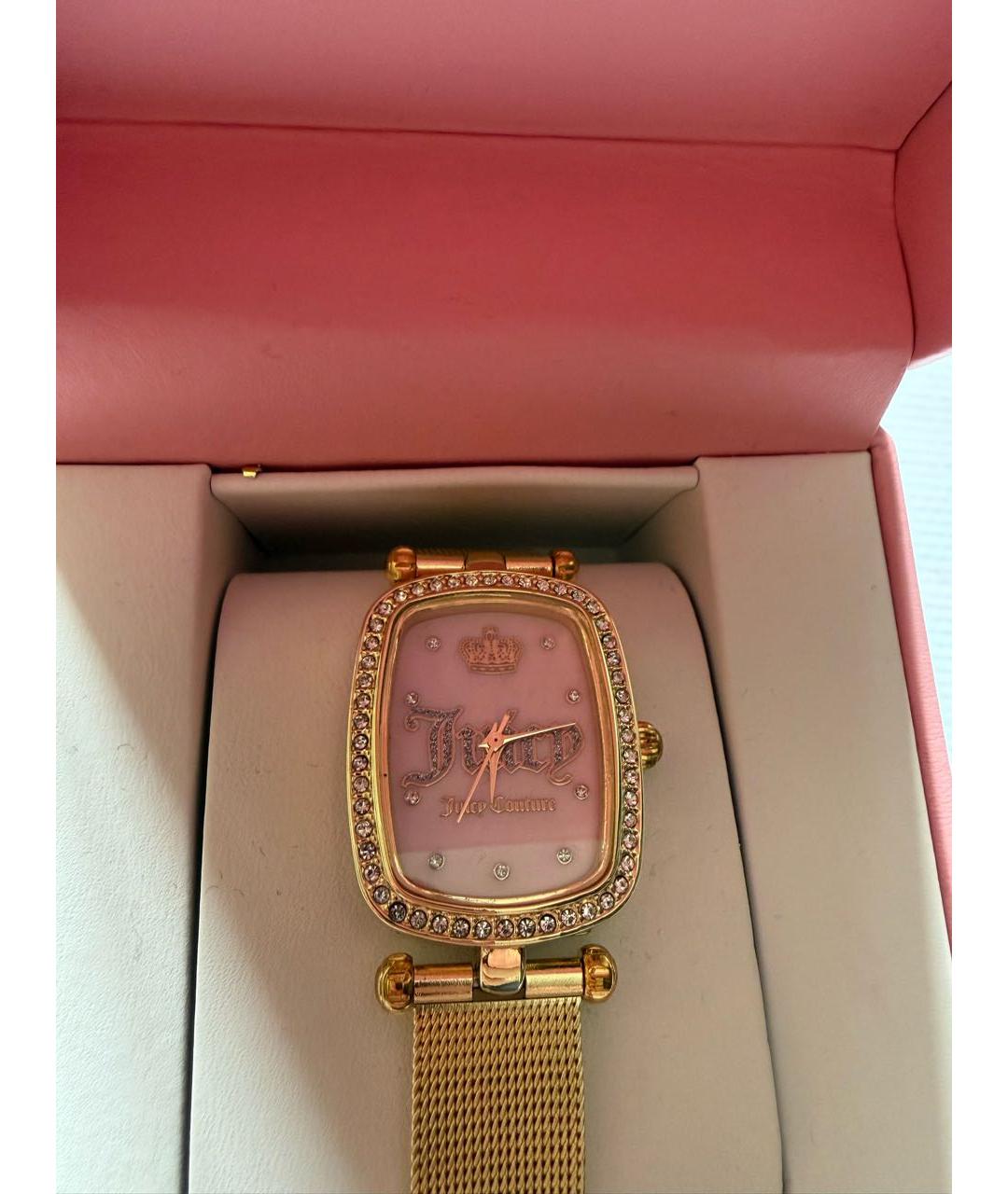 JUICY COUTURE Золотые часы, фото 5