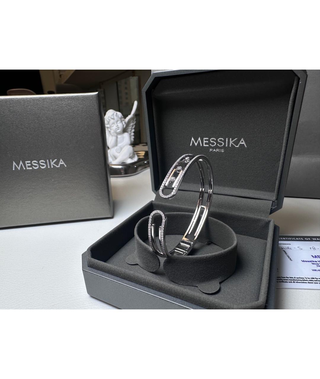 MESSIKA Серебрянный браслет из белого золота, фото 4