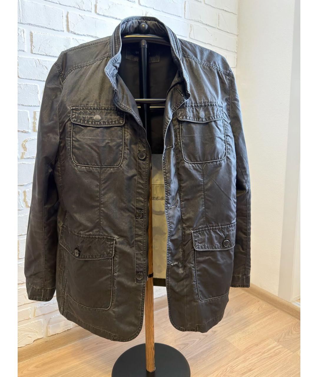 KARL LAGERFELD Черная полиамидовая куртка, фото 2