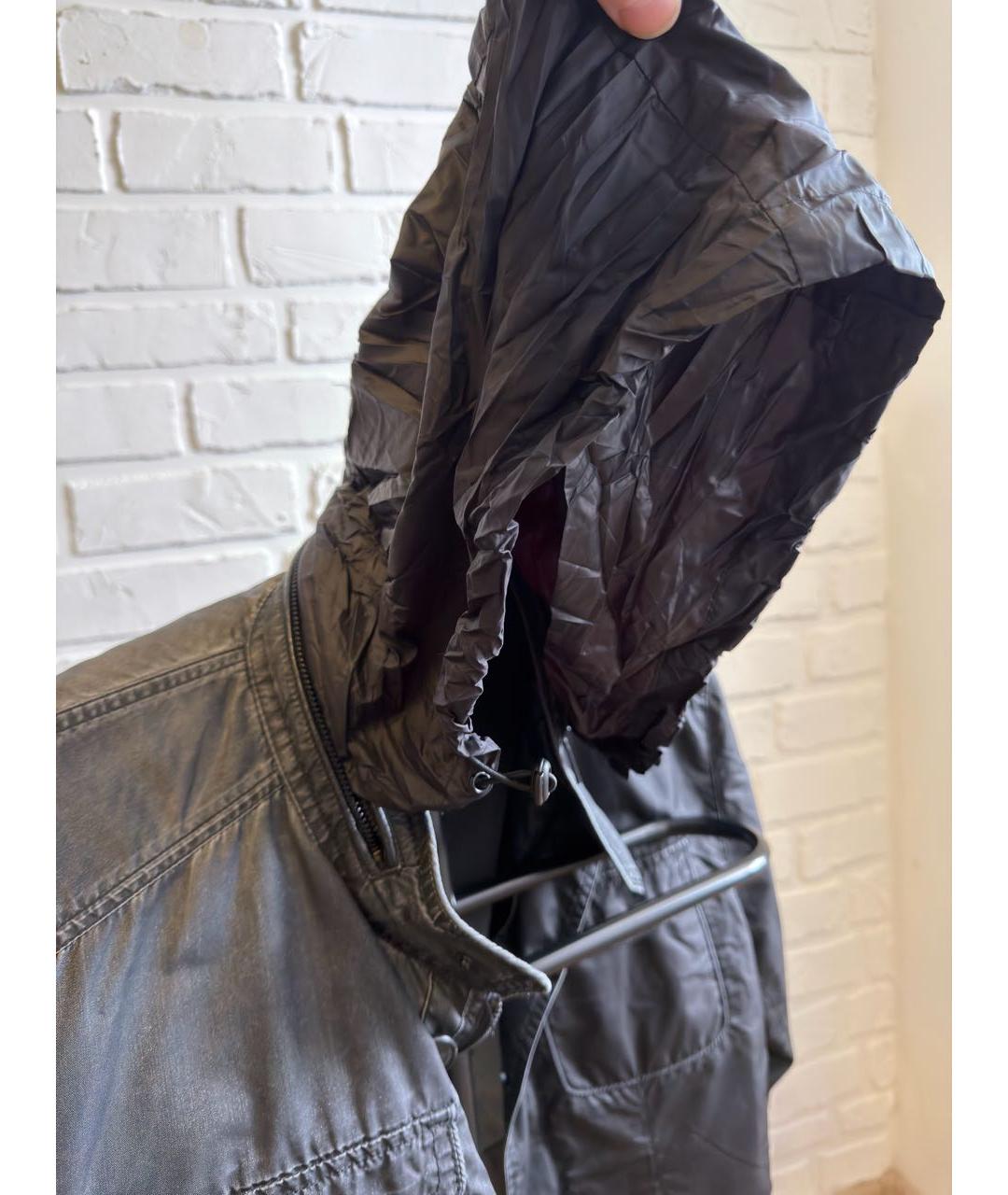KARL LAGERFELD Черная полиамидовая куртка, фото 5