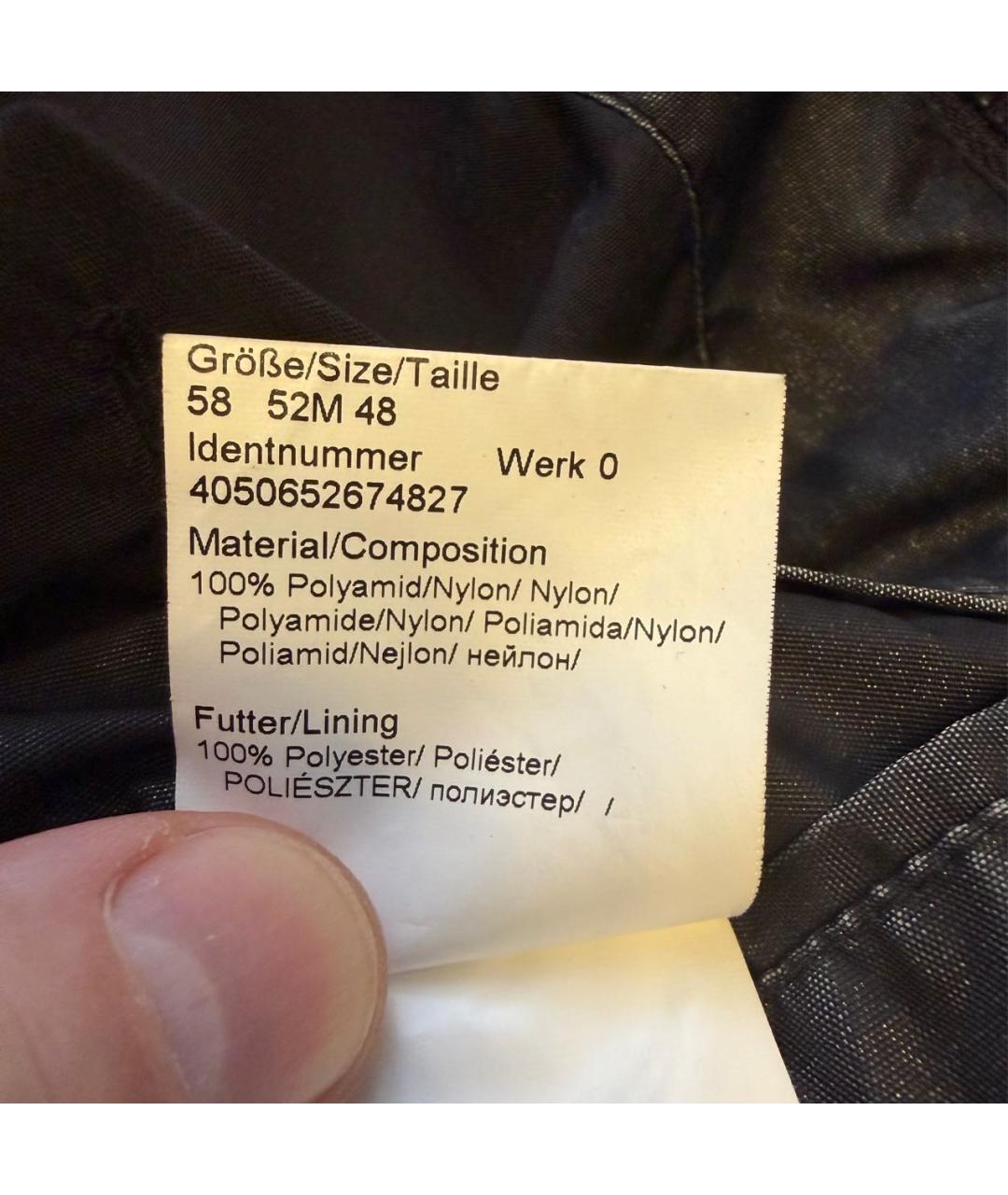 KARL LAGERFELD Черная полиамидовая куртка, фото 7