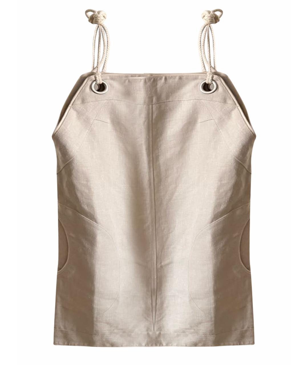 12 STOREEZ Бежевый сарафан, фото 1