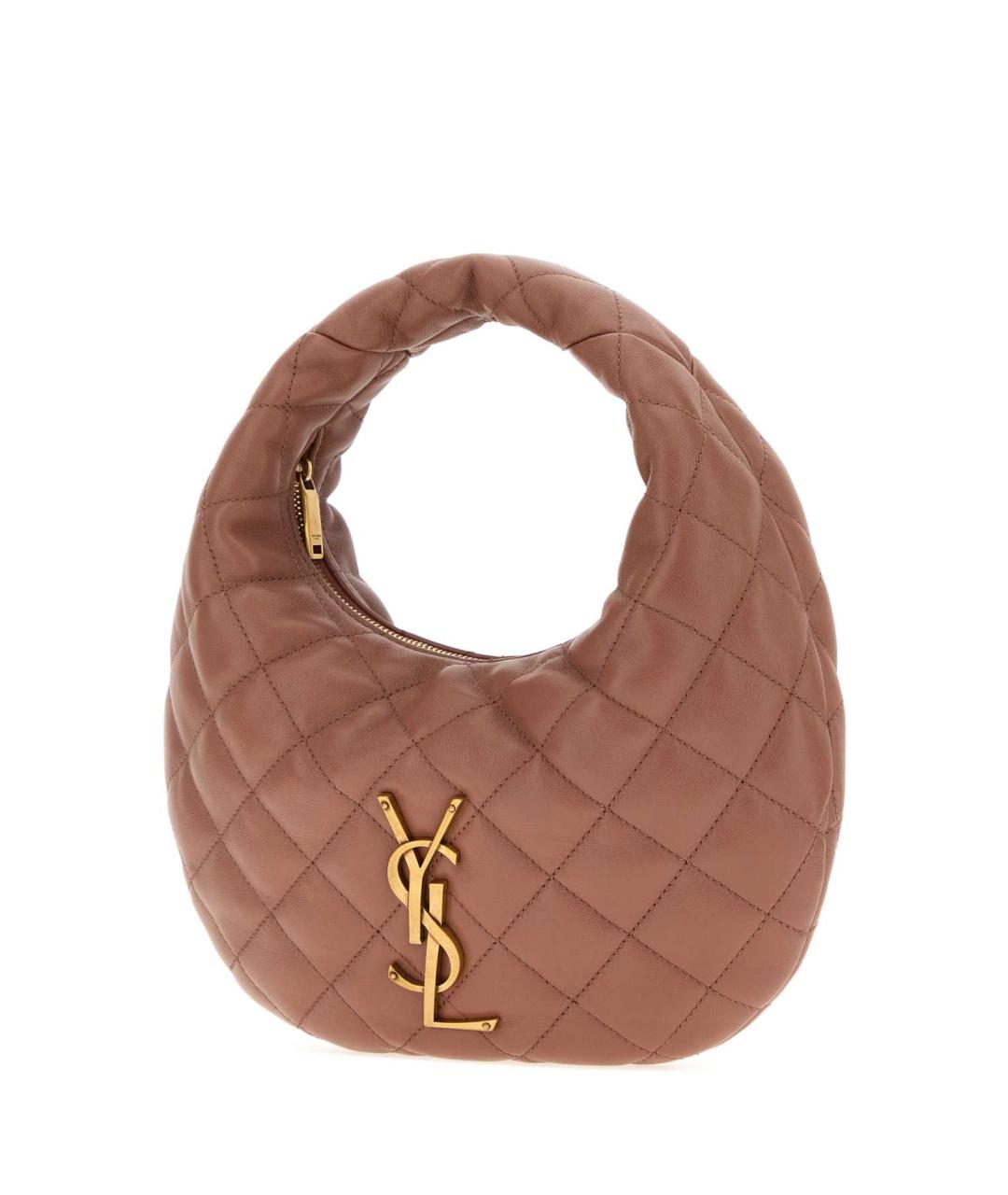 SAINT LAURENT Розовая сумка с короткими ручками, фото 2