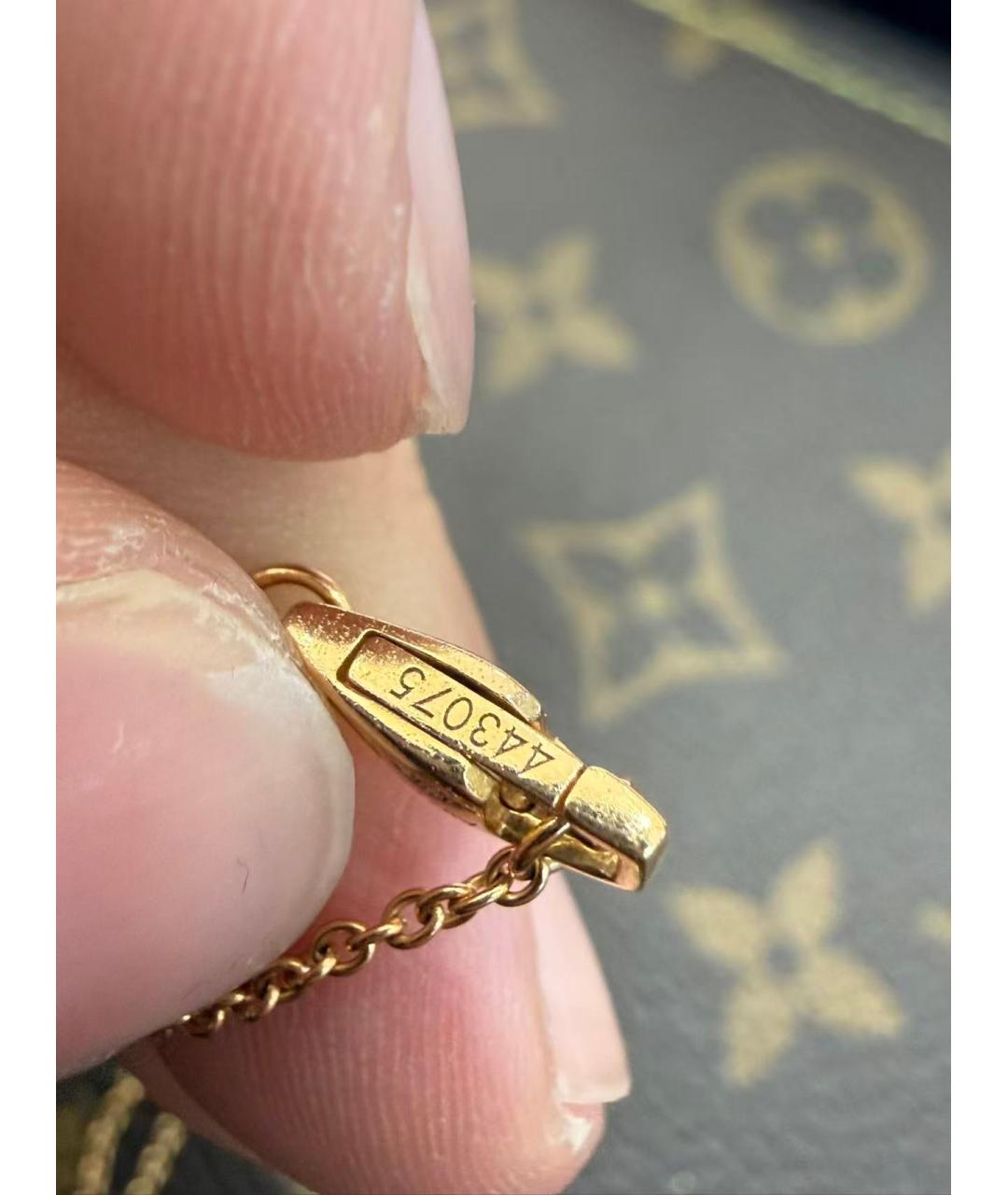 LOUIS VUITTON Золотое колье из розового золота, фото 4