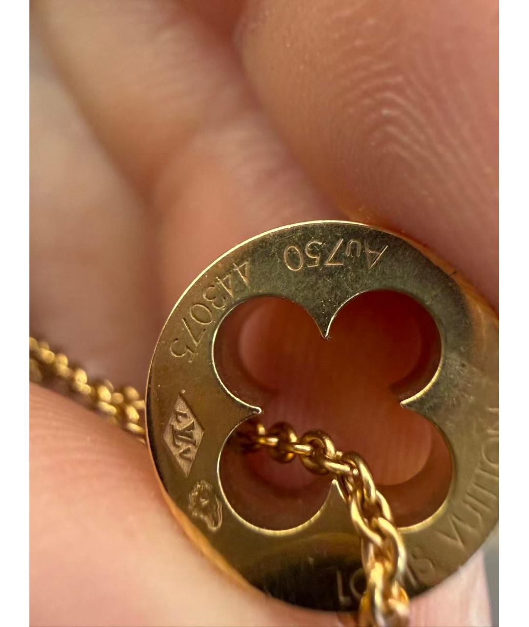 LOUIS VUITTON Золотое колье из розового золота, фото 3