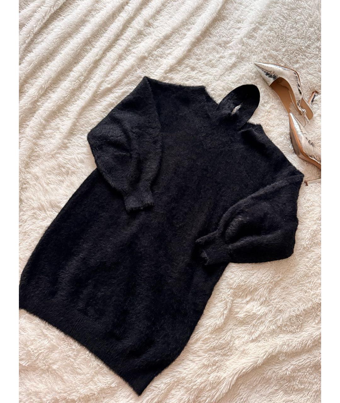 PINKO Черное повседневное платье, фото 5