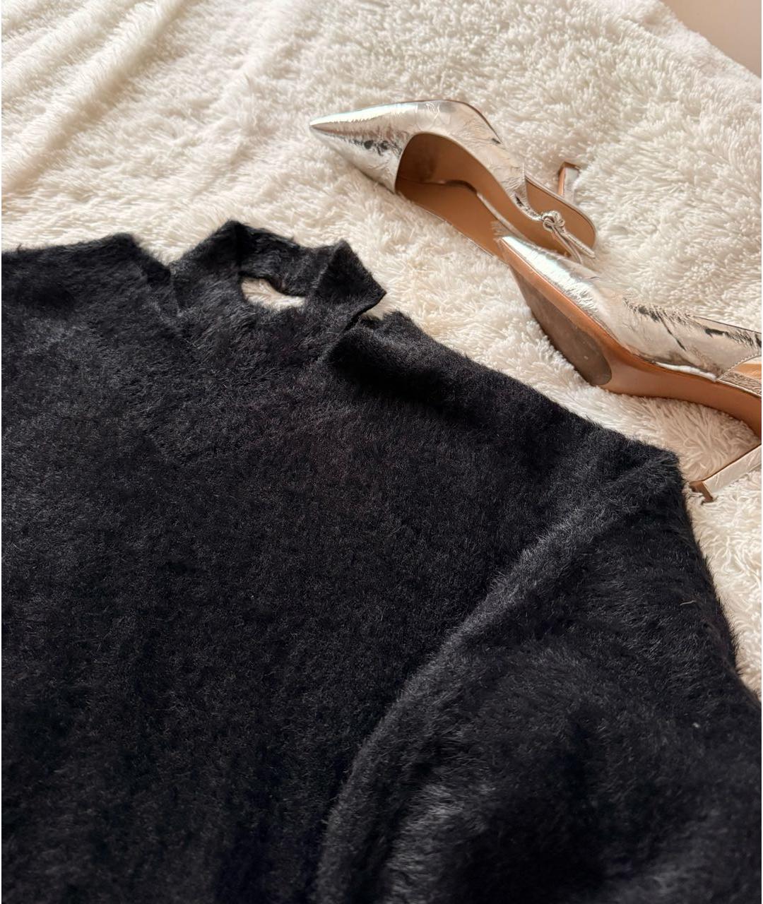 PINKO Черное повседневное платье, фото 2