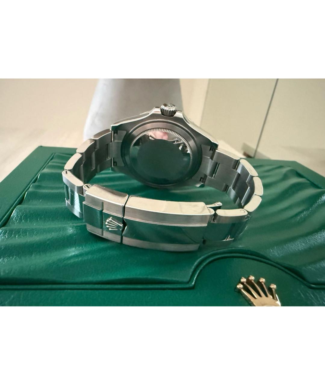 ROLEX Серые металлические часы, фото 3