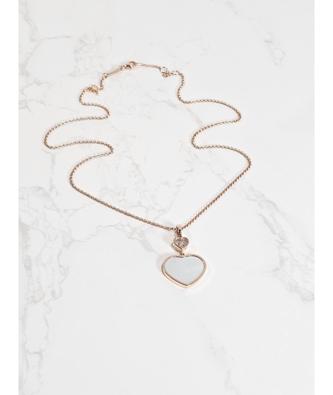 CHOPARD Золотое колье из розового золота, фото 4