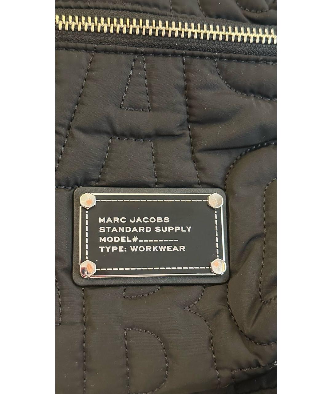 MARC JACOBS Черный синтетический рюкзак, фото 5