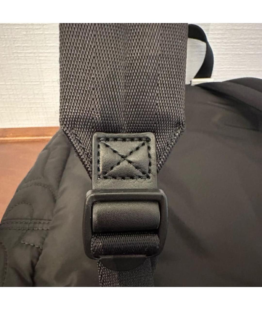 MARC JACOBS Черный синтетический рюкзак, фото 7