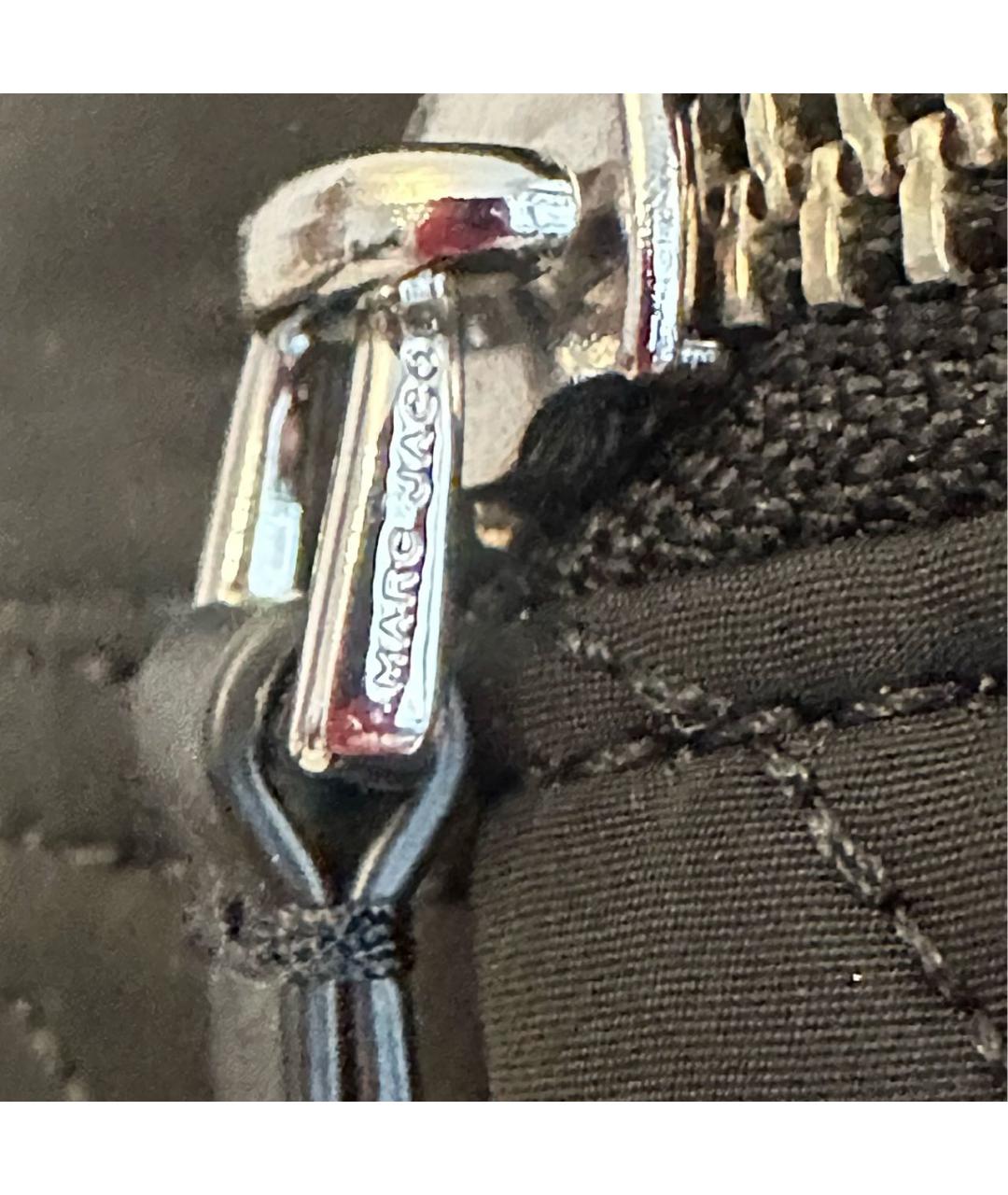 MARC JACOBS Черный синтетический рюкзак, фото 6