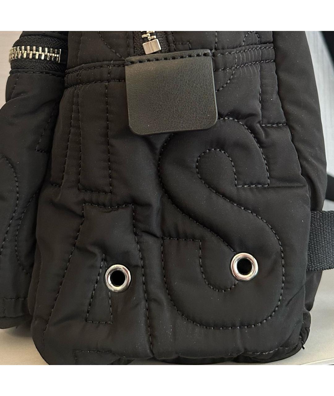 MARC JACOBS Черный синтетический рюкзак, фото 8