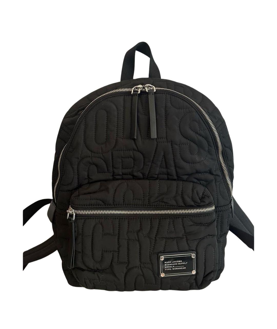 MARC JACOBS Черный синтетический рюкзак, фото 1
