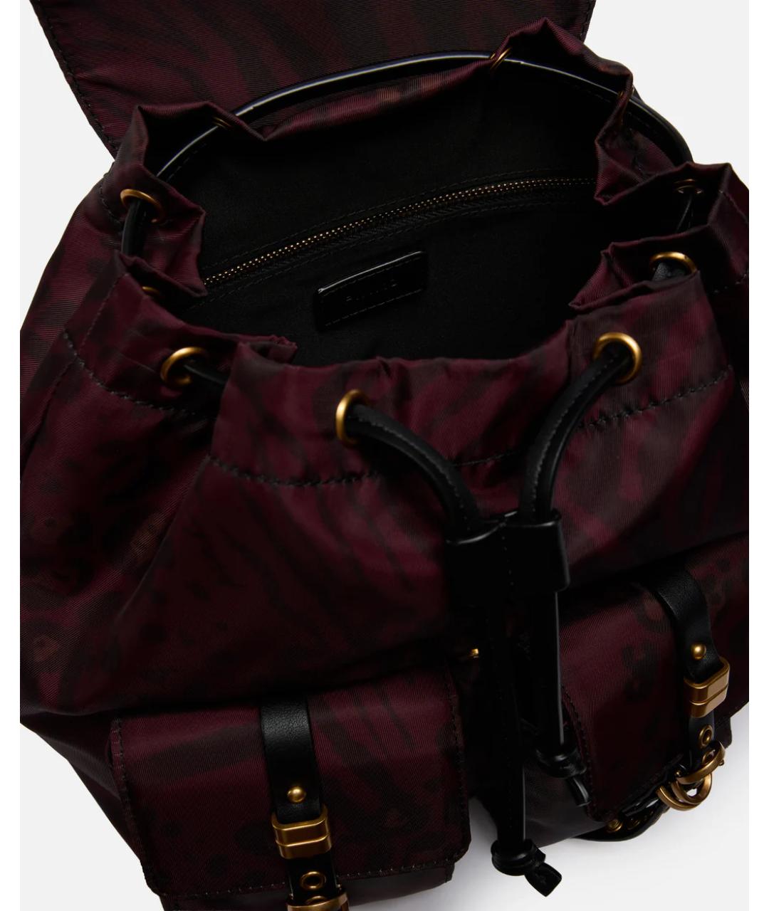 PINKO Фиолетовый синтетический рюкзак, фото 3