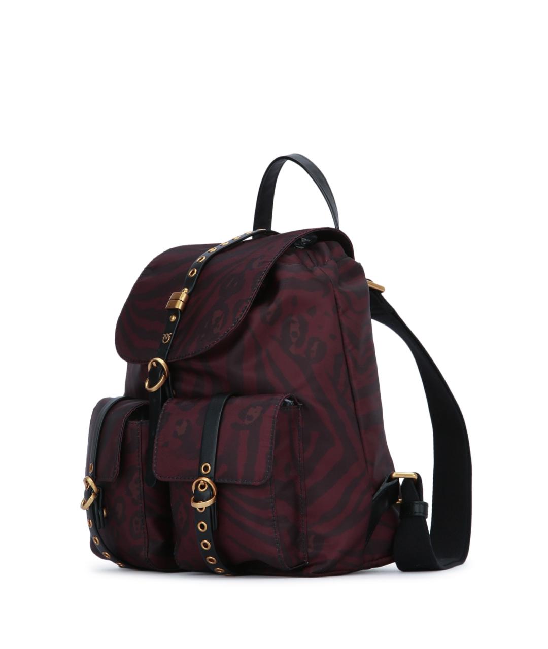 PINKO Фиолетовый синтетический рюкзак, фото 2