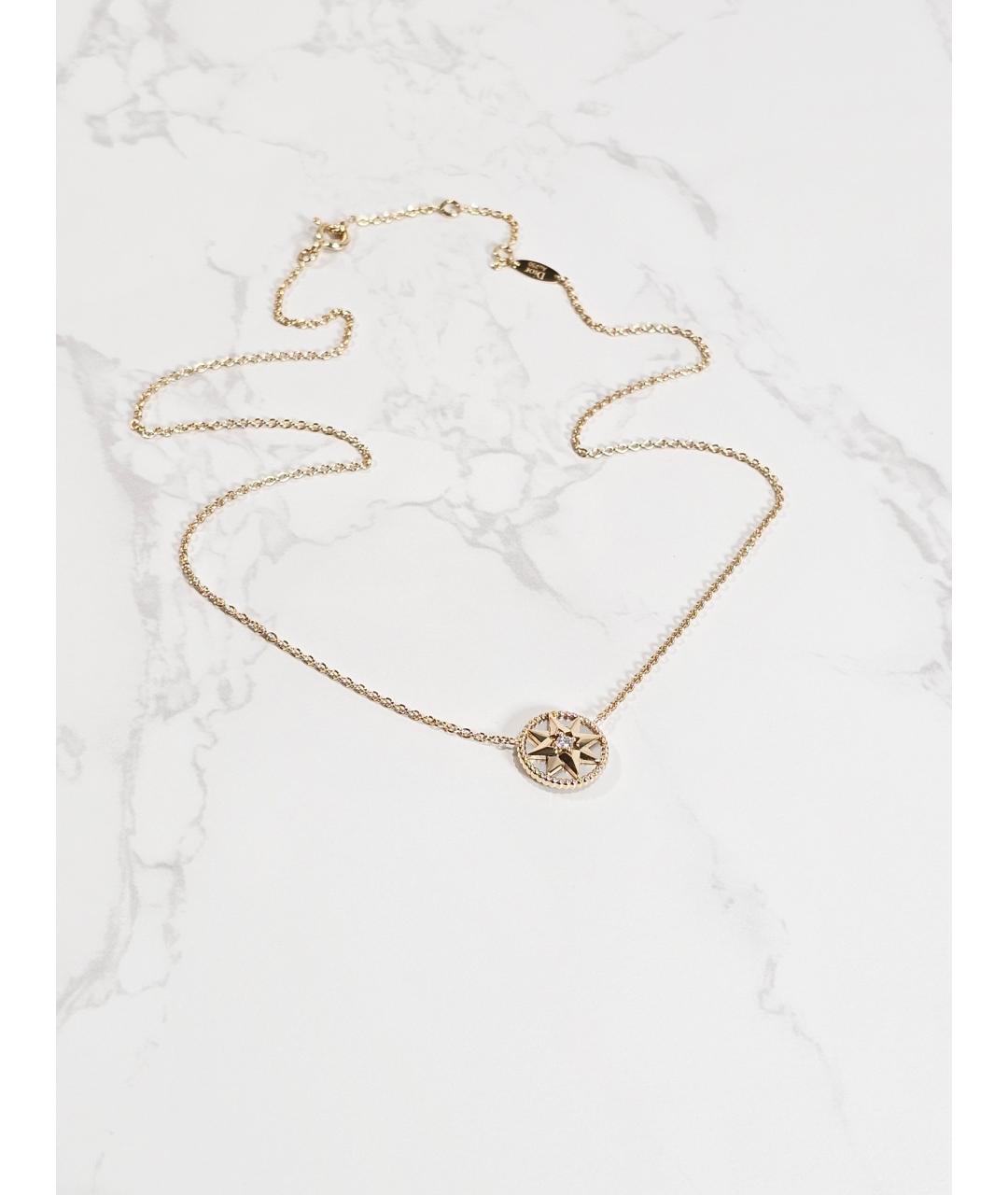 CHRISTIAN DIOR Золотое колье из желтого золота, фото 5