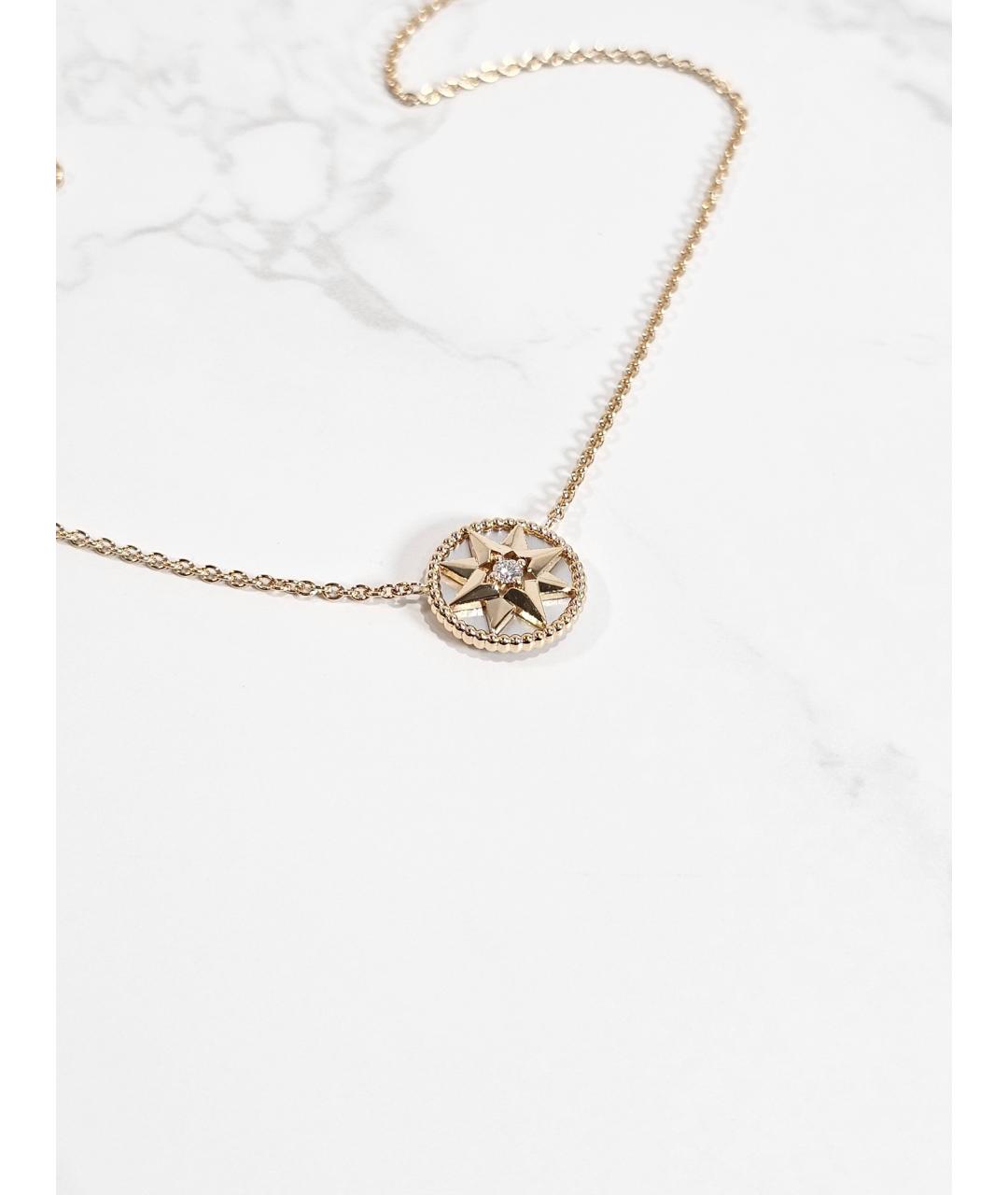 CHRISTIAN DIOR Золотое колье из желтого золота, фото 3