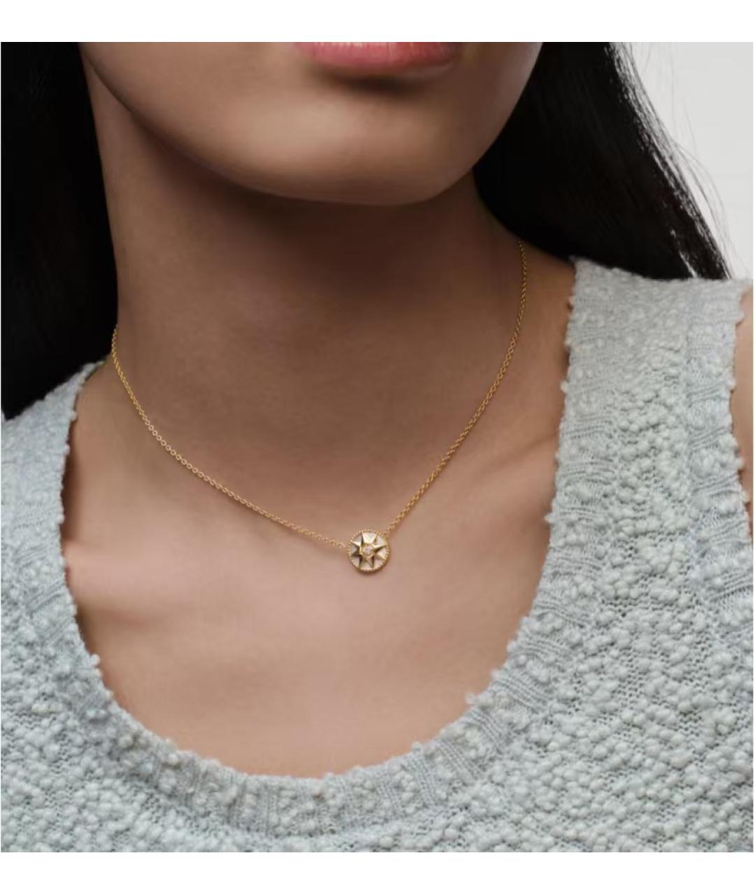 CHRISTIAN DIOR Золотое колье из желтого золота, фото 4