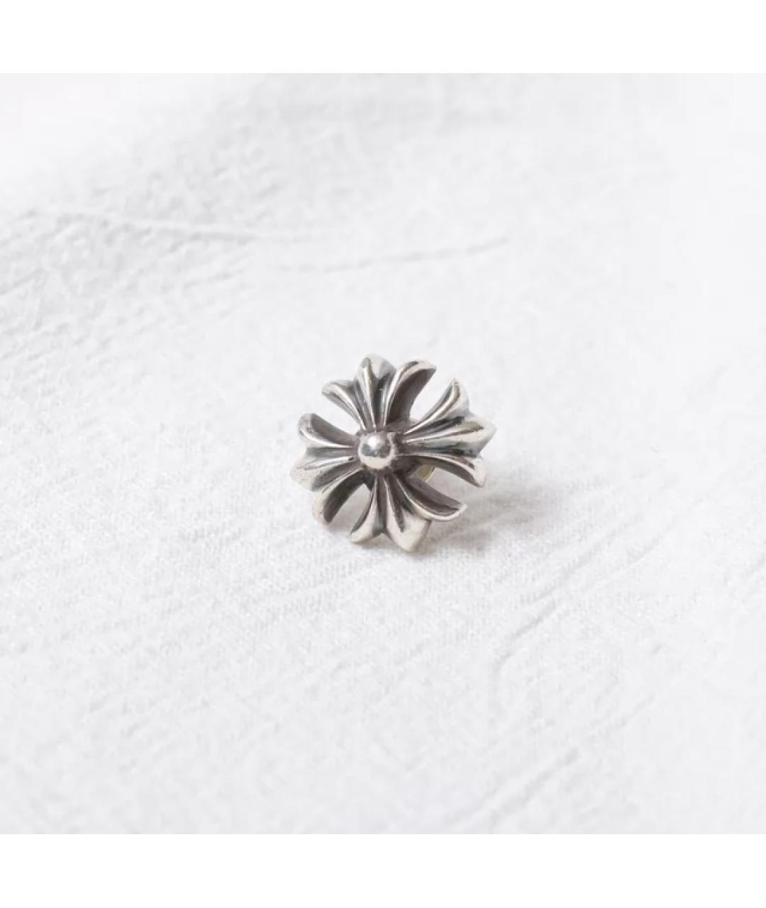 CHROME HEARTS Серебряные серебряные серьги, фото 4