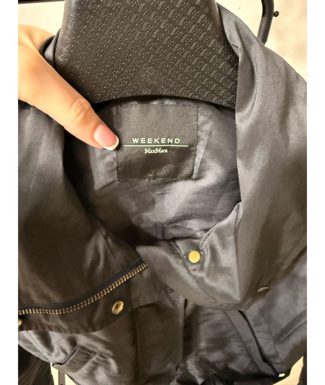 WEEKEND MAX MARA Темно-синяя куртка, фото 3