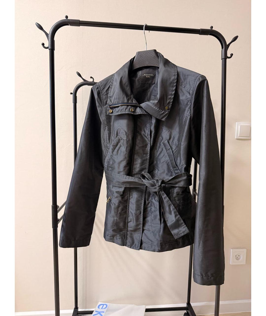 WEEKEND MAX MARA Темно-синяя куртка, фото 7