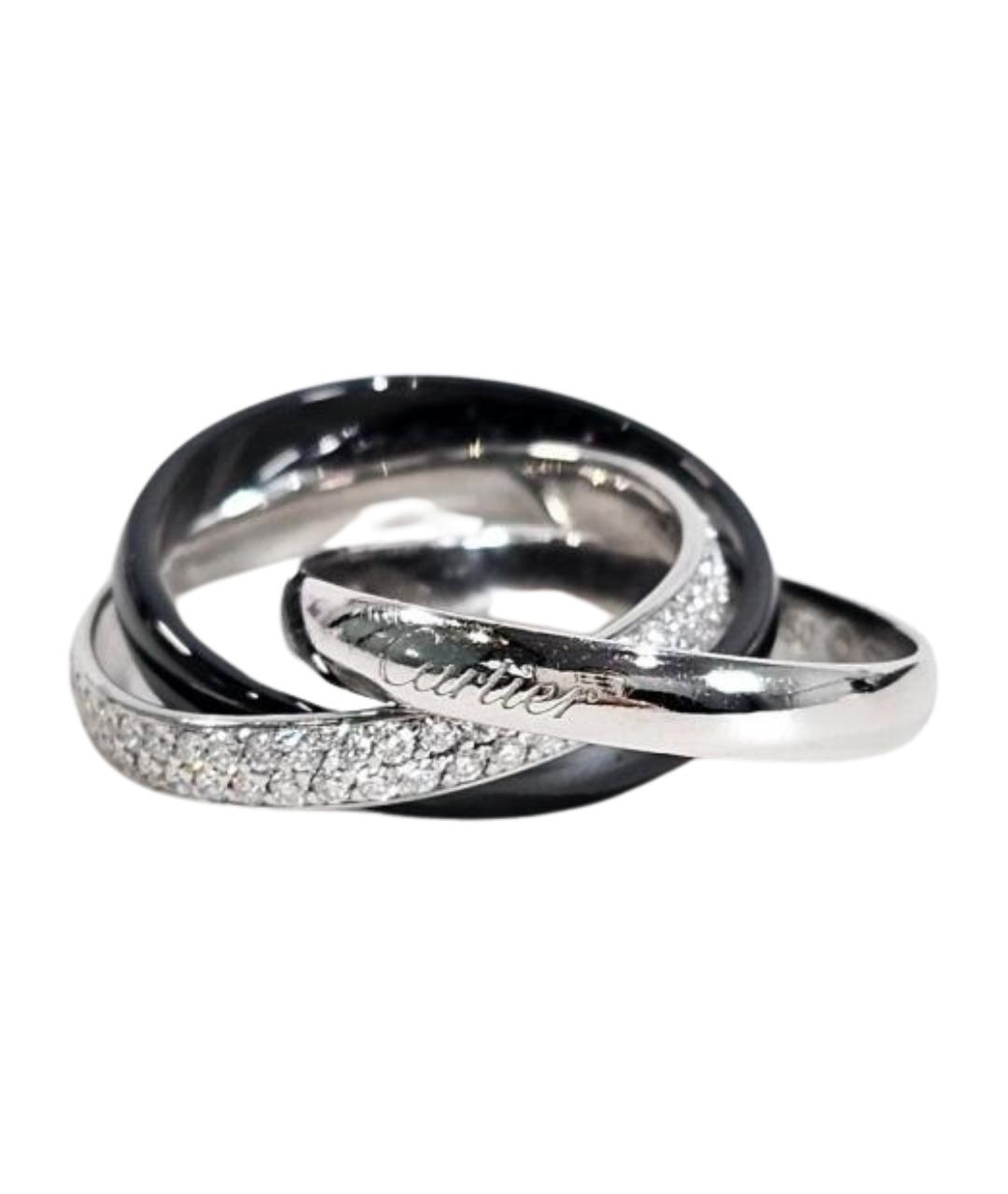 CARTIER Серебряное платиновое кольцо, фото 1