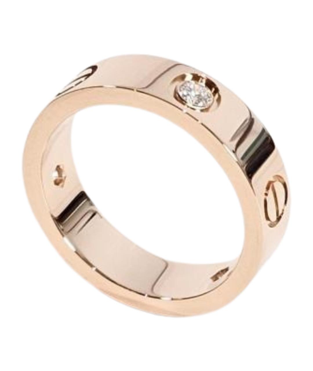 CARTIER Золотое кольцо из розового золота, фото 1