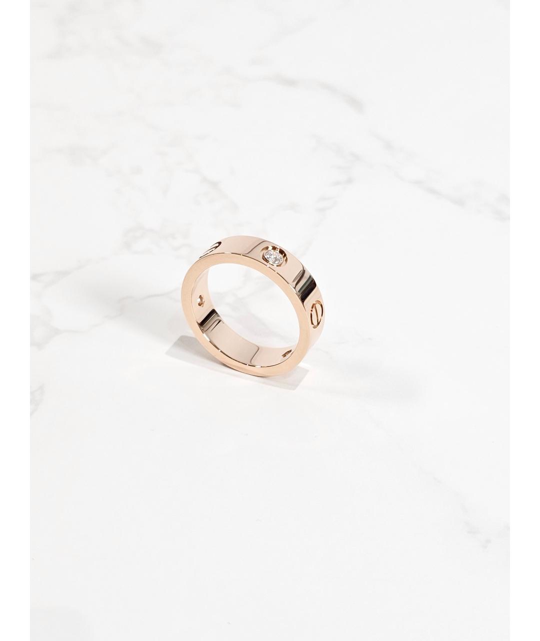 CARTIER Золотое кольцо из розового золота, фото 4