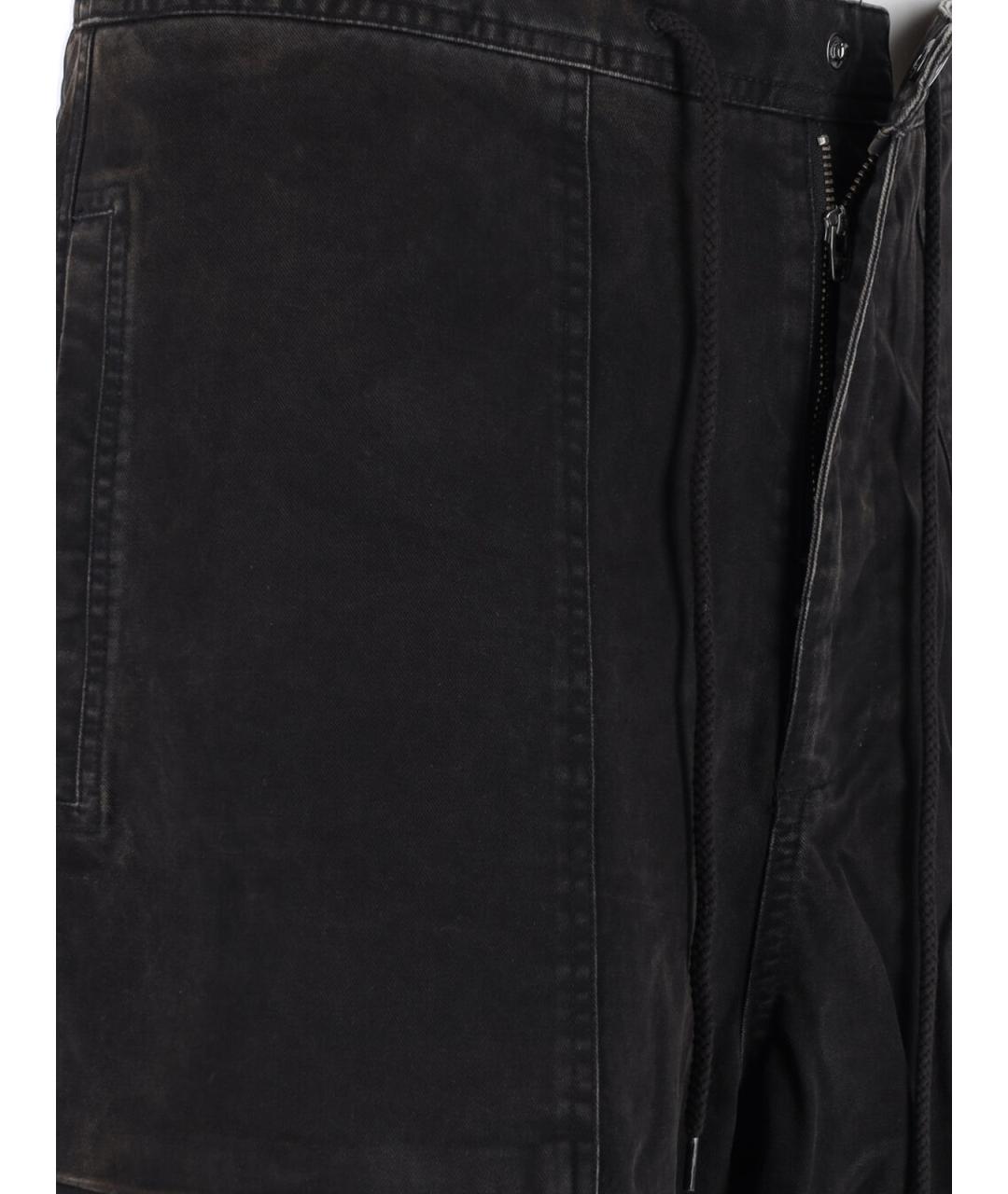 entire studios Черные хлопковые повседневные брюки, фото 4