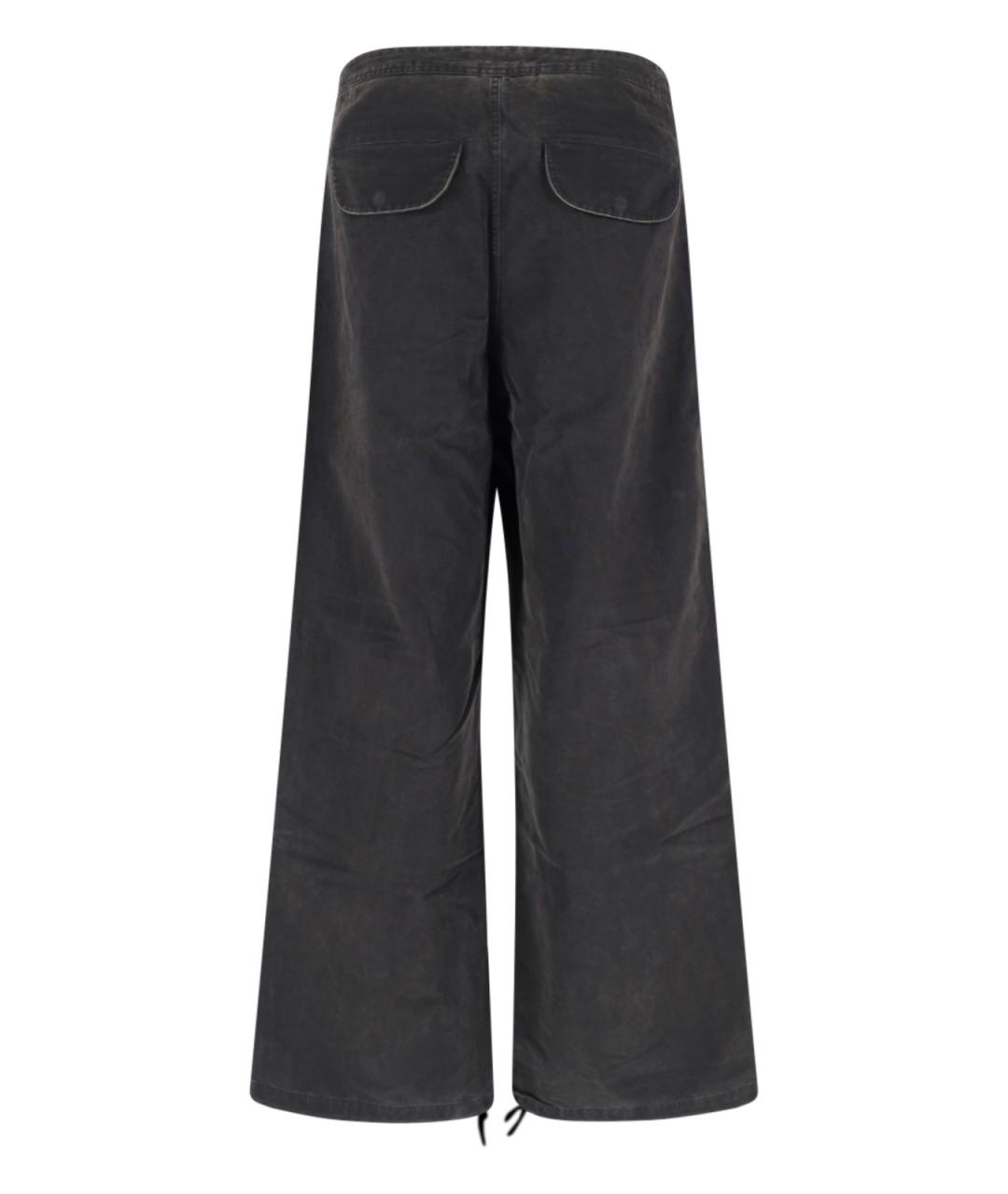 entire studios Черные хлопковые повседневные брюки, фото 2