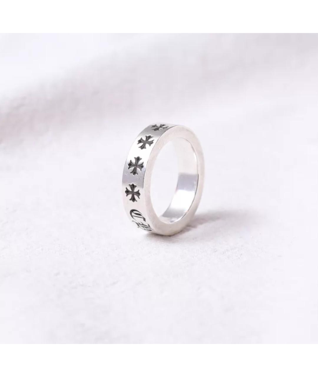 CHROME HEARTS Серебряное серебряное кольцо, фото 2