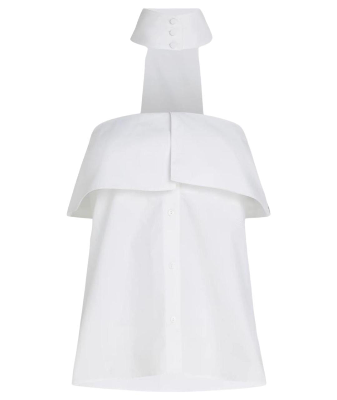 KARL LAGERFELD Белая хлопковая блузы, фото 1