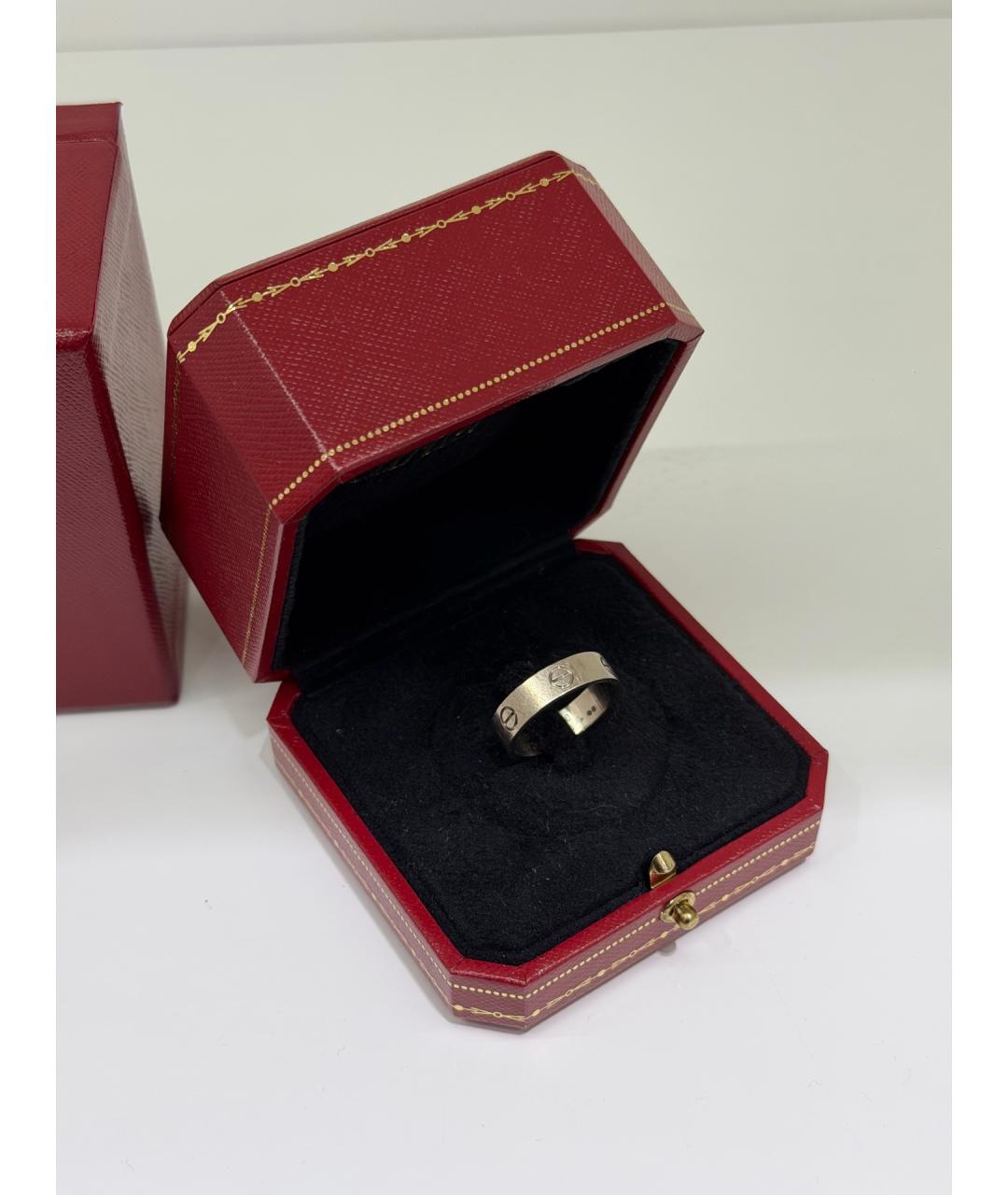 CARTIER Серебряное кольцо из белого золота, фото 2