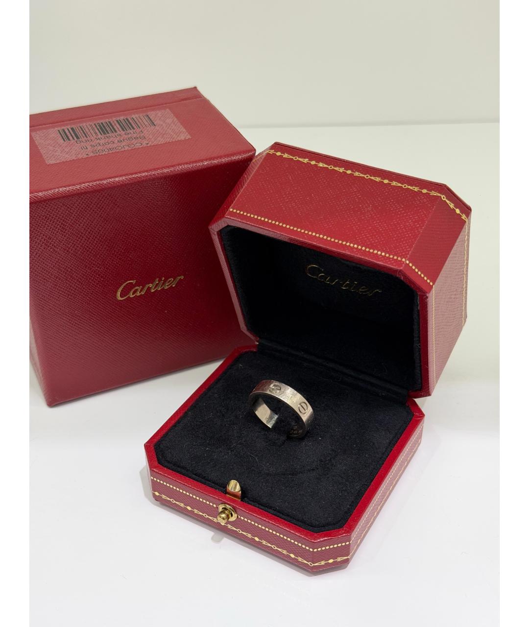 CARTIER Серебряное кольцо из белого золота, фото 3
