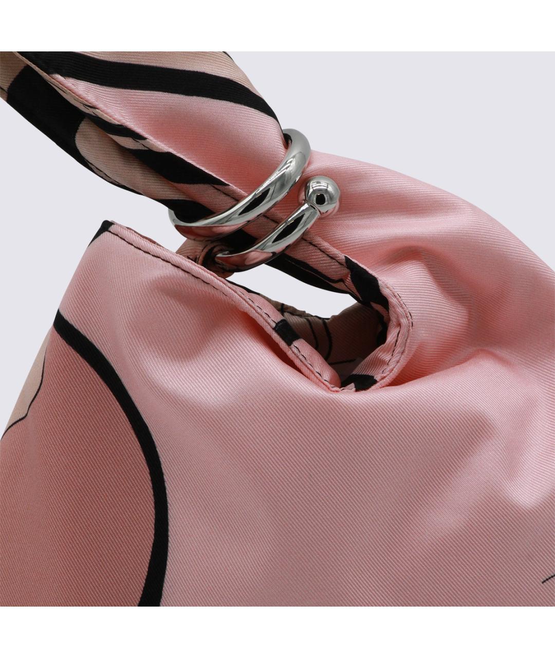 EMILIO PUCCI Бежевая тканевая сумка с короткими ручками, фото 2