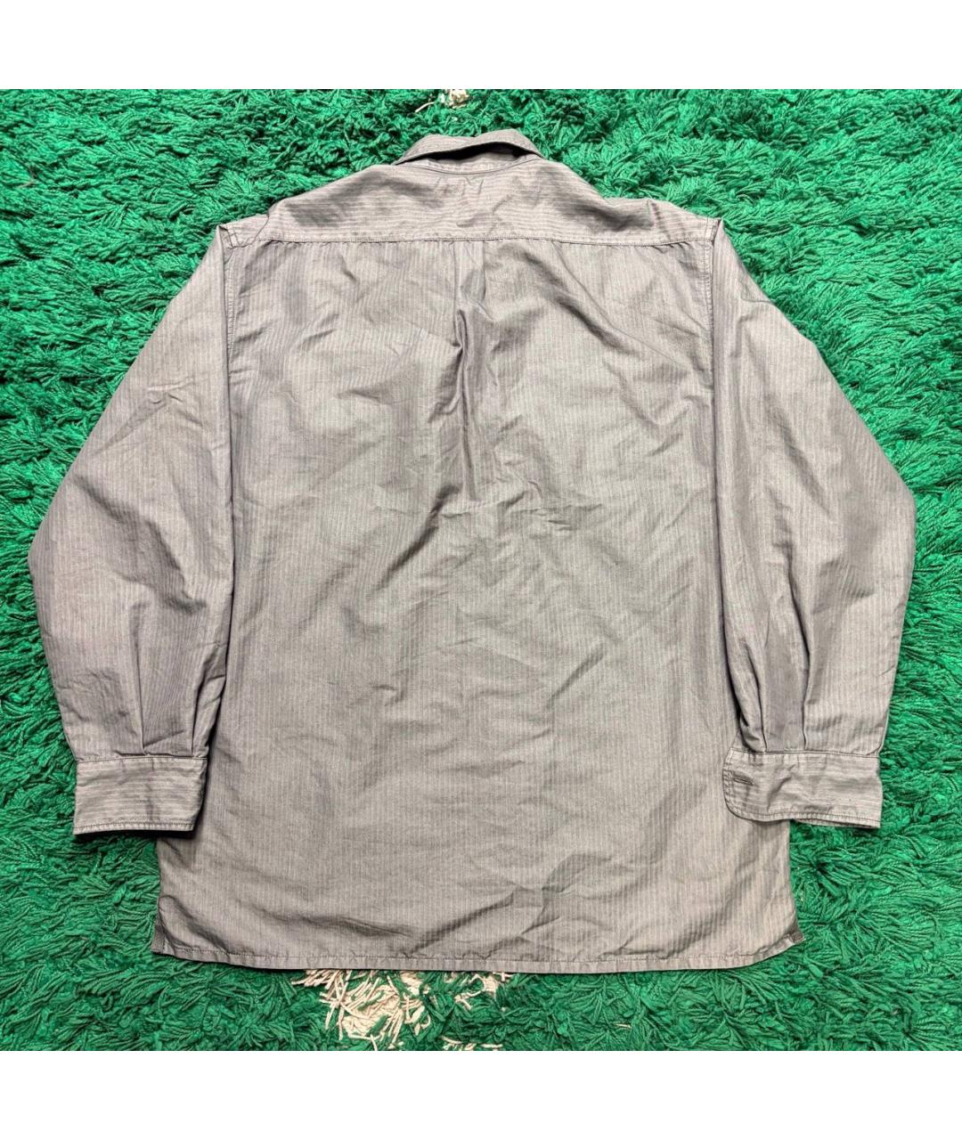 CP COMPANY Антрацитовое хлопко-полиэстеровое поло с коротким рукавом, фото 2