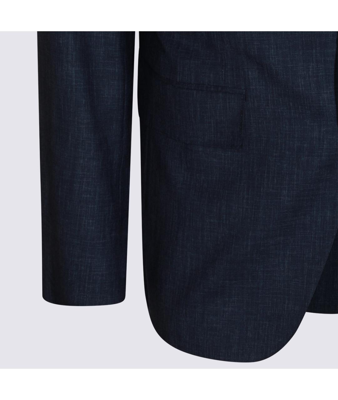 CANALI Синий классический костюм, фото 6