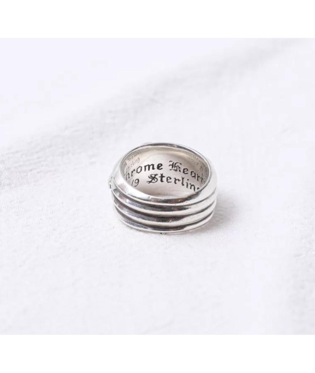 CHROME HEARTS Серебряное серебряное кольцо, фото 3
