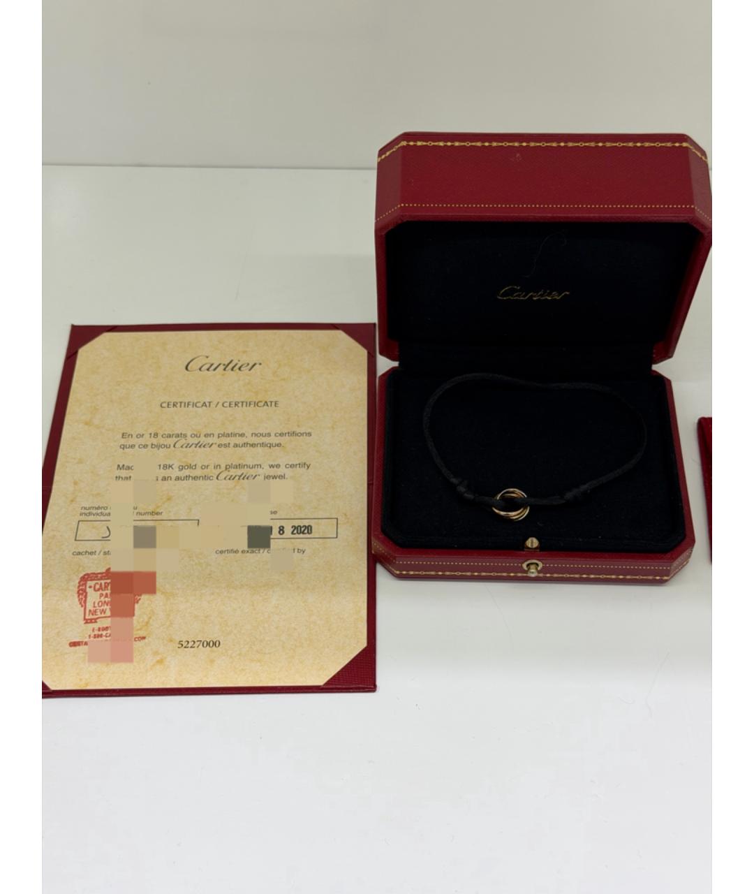 CARTIER Мульти браслет из желтого золота, фото 2