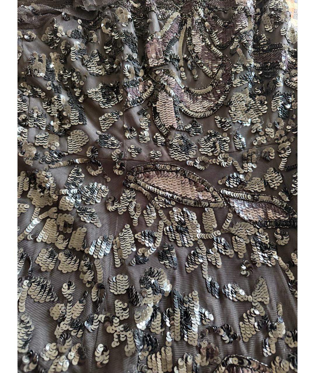 NEEDLE & THREAD Черное вечернее платье, фото 4