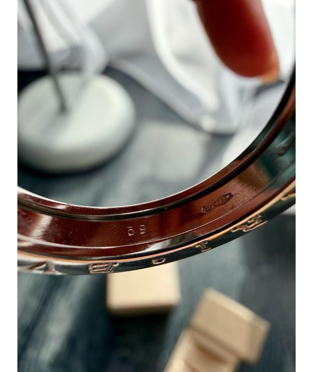 BVLGARI Серебряное кольцо из белого золота, фото 4