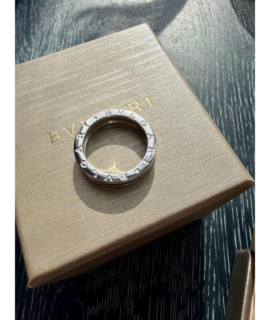 BVLGARI Серебряное кольцо из белого золота, фото 3
