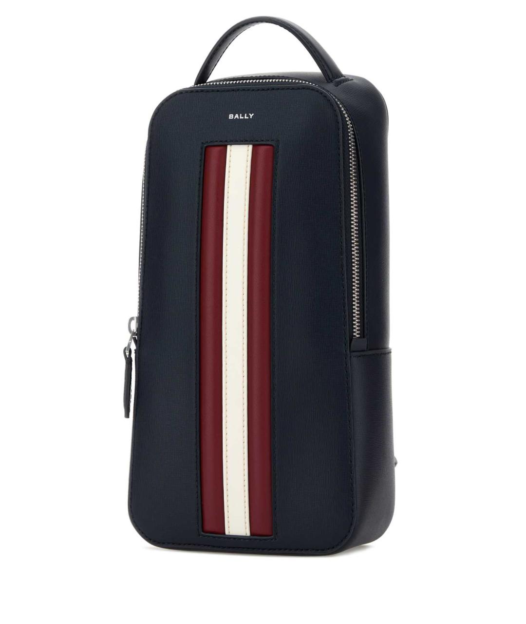 BALLY Синий кожаный рюкзак, фото 2